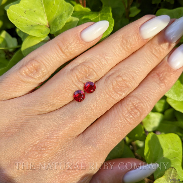 1.37 Ct.Tw. Ruby Pair from Mozambique