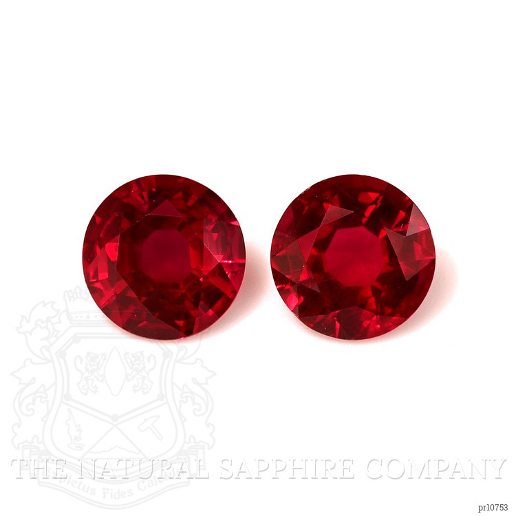 1.35 Ct.Tw. Ruby Pair from Mozambique