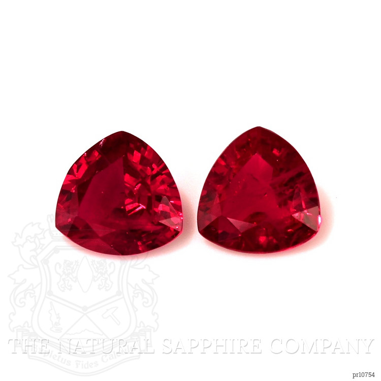 0.86 Ct.Tw. Ruby Pair from Mozambique