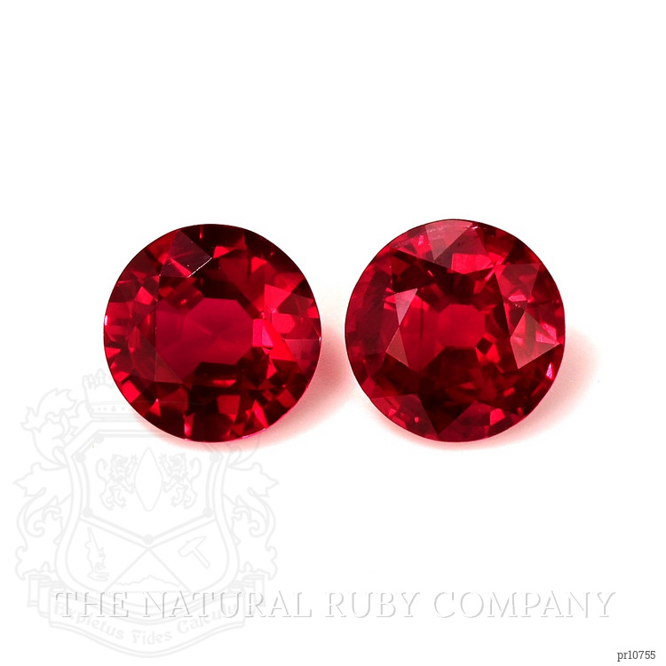 1.44 Ct.Tw. Ruby Pair from Mozambique