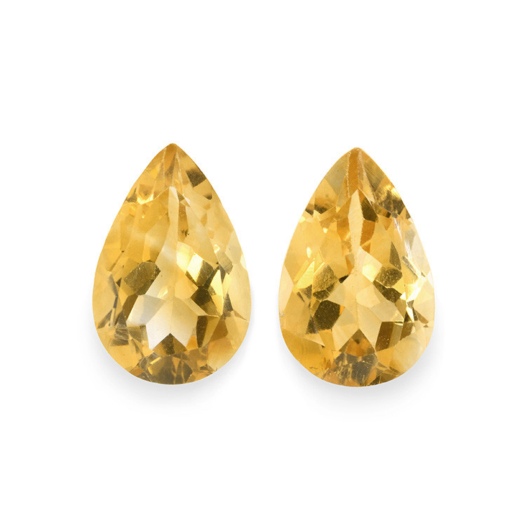 7.28 Ct.Tw. Citrine Pair from Brazil