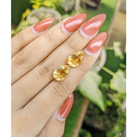 7.45&nbsp;Ct.Tw.Total Carat Weight Citrine Pair from Brazil Life Style