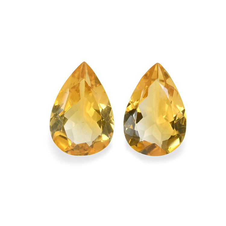 5.72 Ct.Tw. Citrine Pair from Brazil