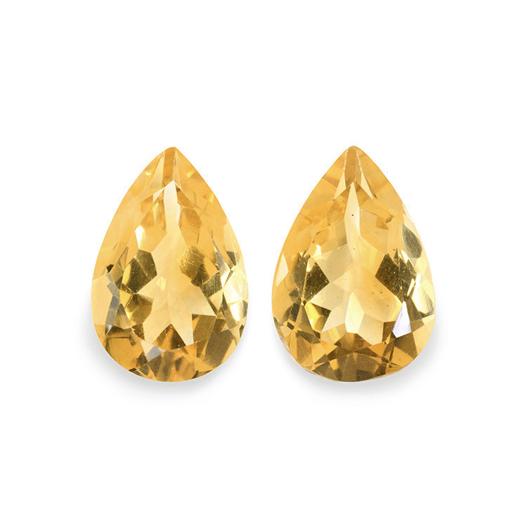 7.12 Ct.Tw. Citrine Pair from Brazil