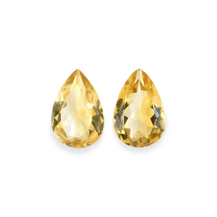 6.38 Ct.Tw. Citrine Pair from Brazil