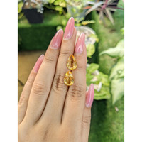 6.38&nbsp;Ct.Tw.Total Carat Weight Citrine Pair from Brazil Life Style