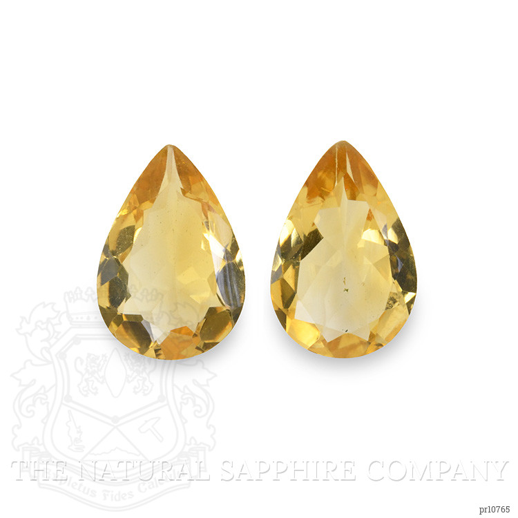 5.49 Ct.Tw. Citrine Pair from Brazil