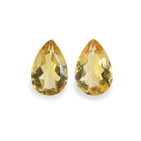 6.27 Ct.Tw.Total Carat Weight Citrine Pair from Brazil Image