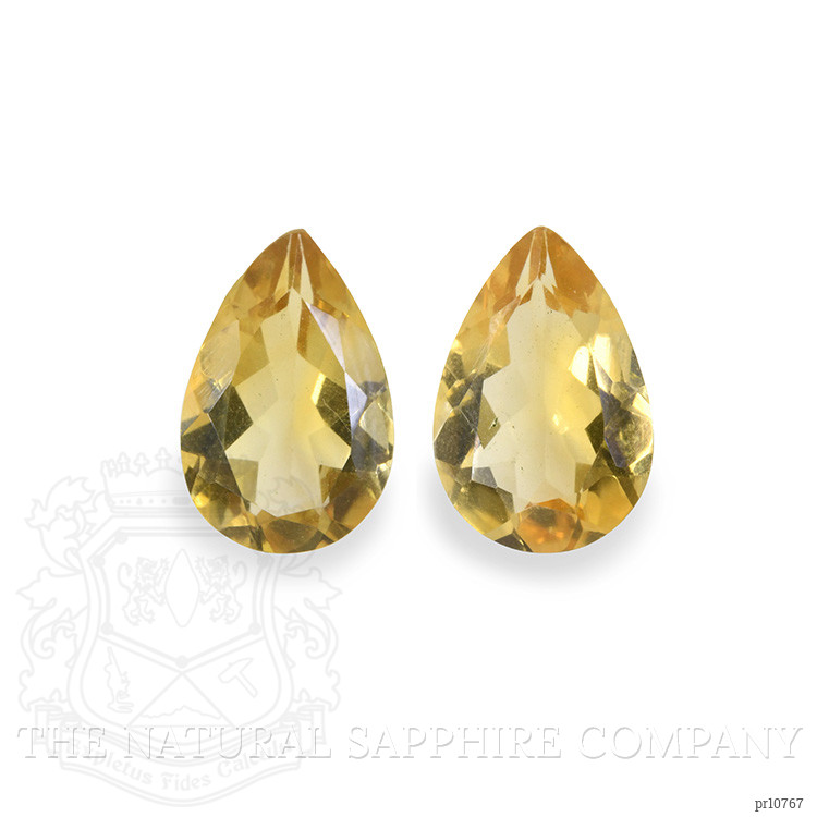6.27 Ct.Tw. Citrine Pair from Brazil