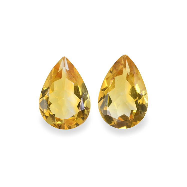 6.63 Ct.Tw. Citrine Pair from Brazil