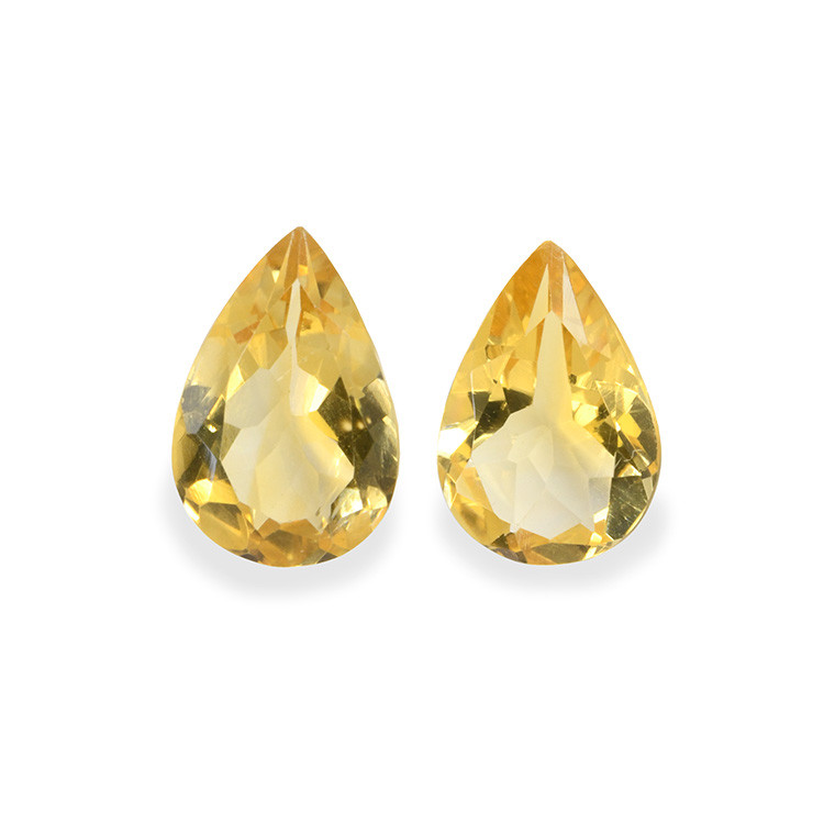 5.80 Ct.Tw. Citrine Pair from Brazil
