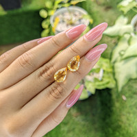 5.80&nbsp;Ct.Tw.Total Carat Weight Citrine Pair from Brazil Life Style