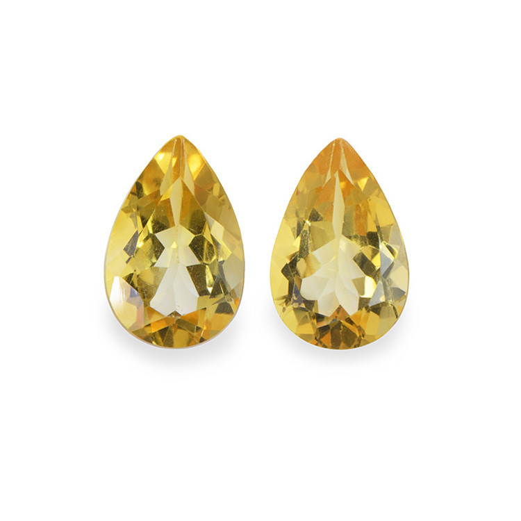 6.79 Ct.Tw. Citrine Pair from Brazil
