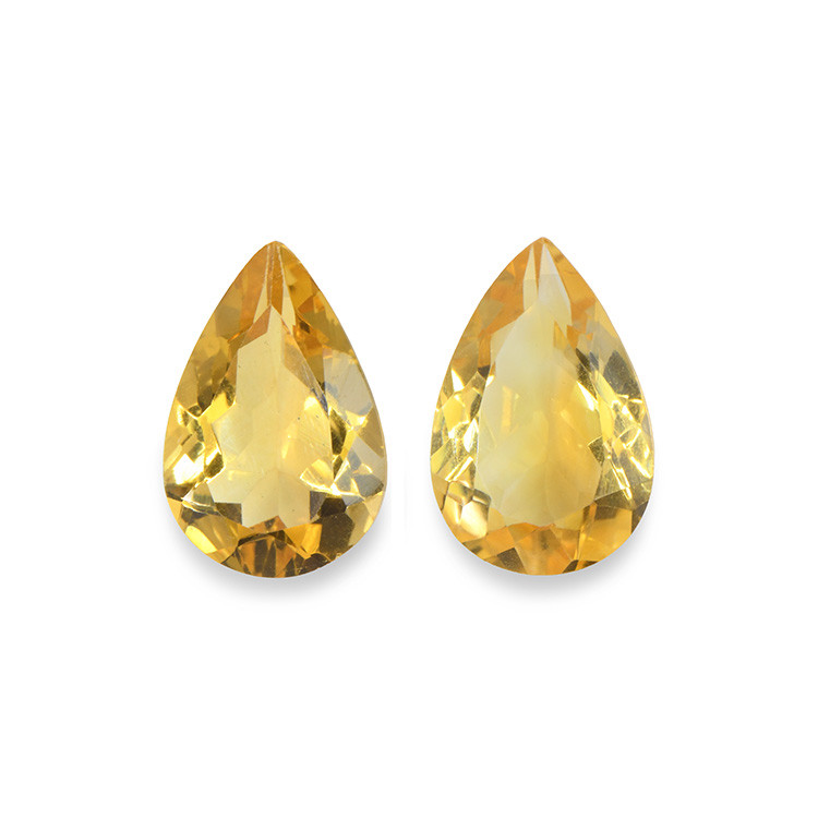 5.74 Ct.Tw. Citrine Pair from Brazil