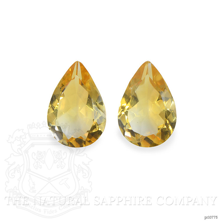 5.73 Ct.Tw. Citrine Pair from Brazil