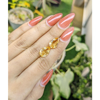 6.01 Ct.Tw.Total Carat Weight Citrine Pair from Brazil Life Style