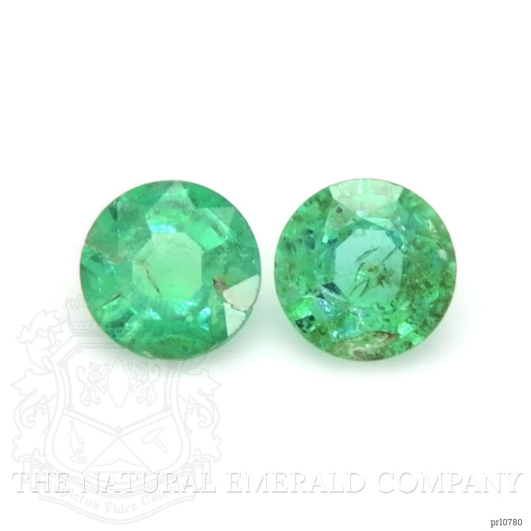 0.41 Ct.Tw. Emerald Pair from Zambia