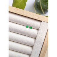 0.41&nbsp;Ct.Tw.Total Carat Weight Emerald Pair from Zambia Life Style