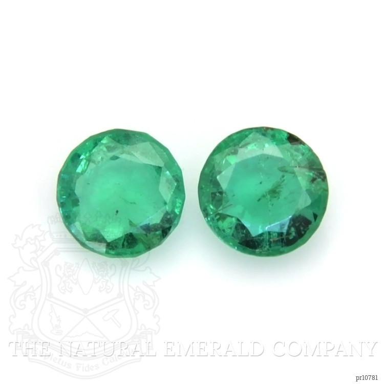 0.44 Ct.Tw. Emerald Pair from Zambia