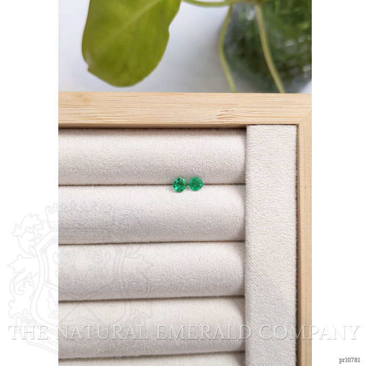 0.44 Ct.Tw. Emerald Pair from Zambia