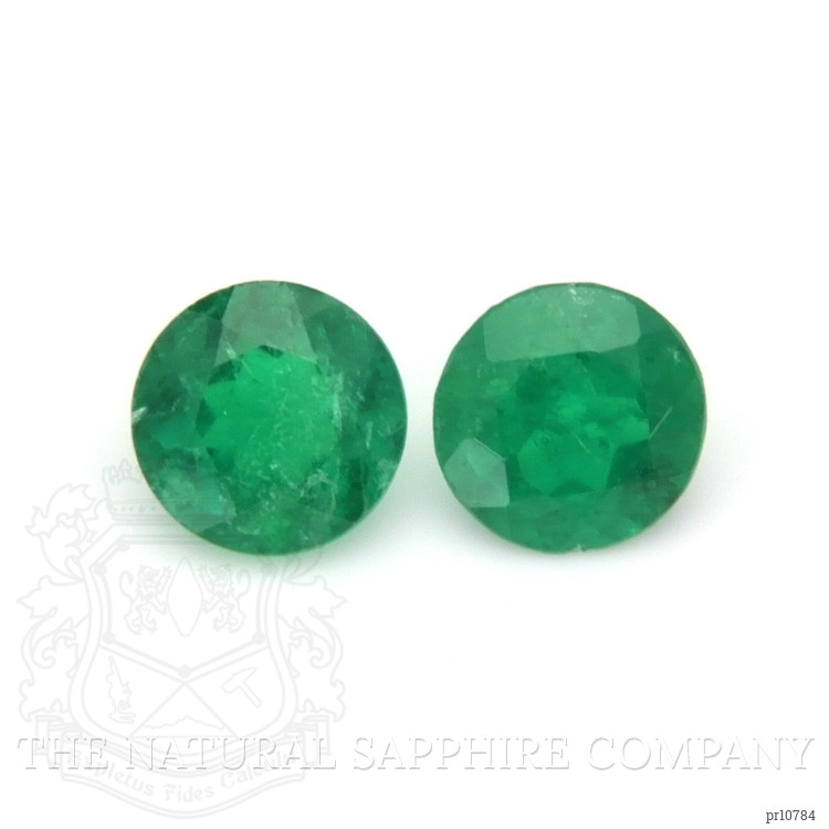 0.51 Ct.Tw. Emerald Pair from Colombia