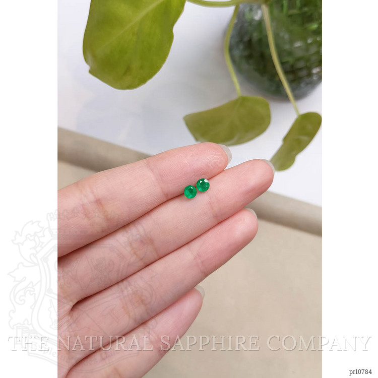 0.51 Ct.Tw. Emerald Pair from Colombia