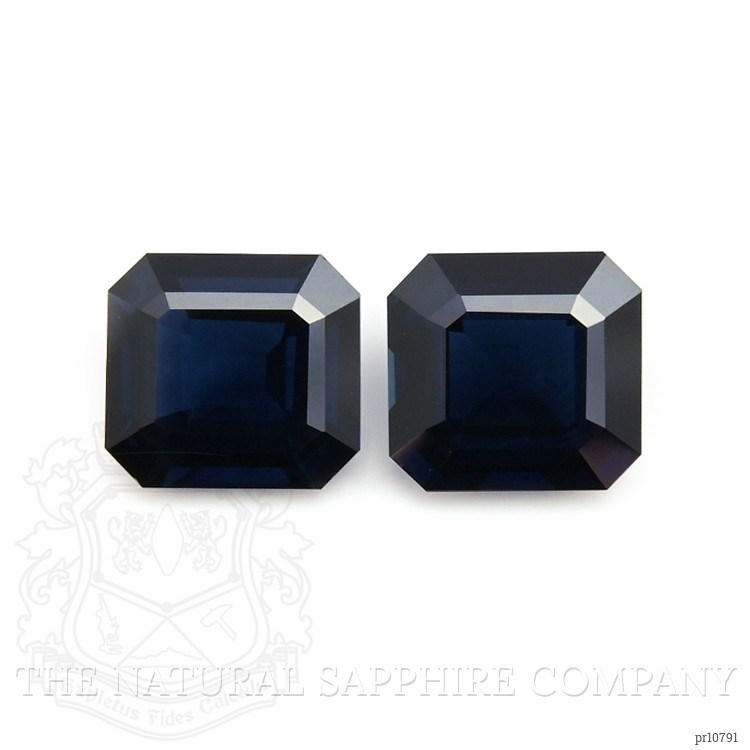 3.92 Ct.Tw. Blue Sapphire Pair from Australia