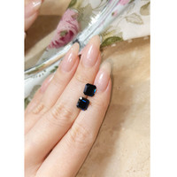 3.92&nbsp;Ct.Tw.Total Carat Weight Blue Sapphire Pair from Australia Life Style