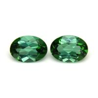 1.68 Ct.Tw.Total Carat Weight Tourmaline Pair from Mozambique Video