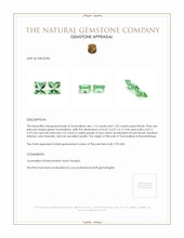 2.37 Ct.Tw.Total Carat Weight Tourmaline Pair from Mozambique Appraisal