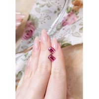 3.22 Ct.Tw.Total Carat Weight Tourmaline Pair from Mozambique Life Style