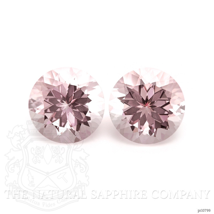 9.44 Ct.Tw. Morganite Pair from Brazil