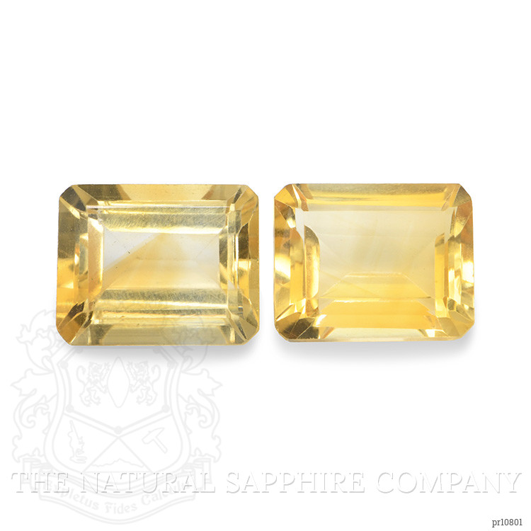 5.46 Ct.Tw. Citrine Pair from Brazil
