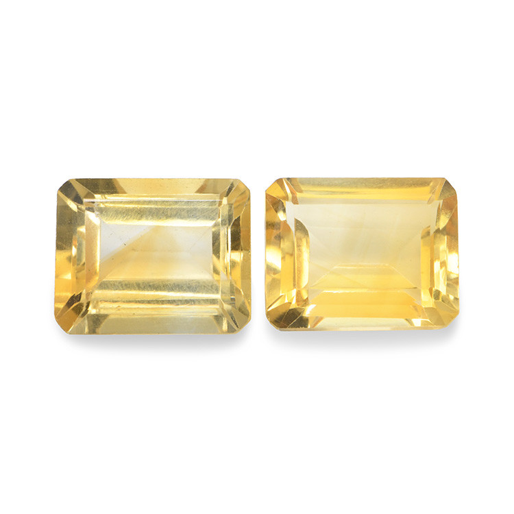 5.46 Ct.Tw. Citrine Pair from Brazil