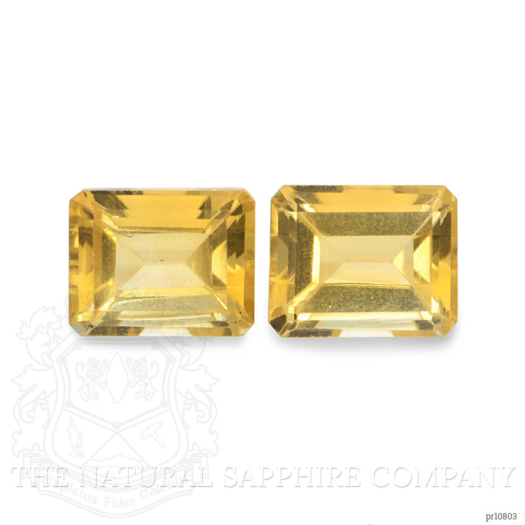 7.05 Ct.Tw. Citrine Pair from Brazil