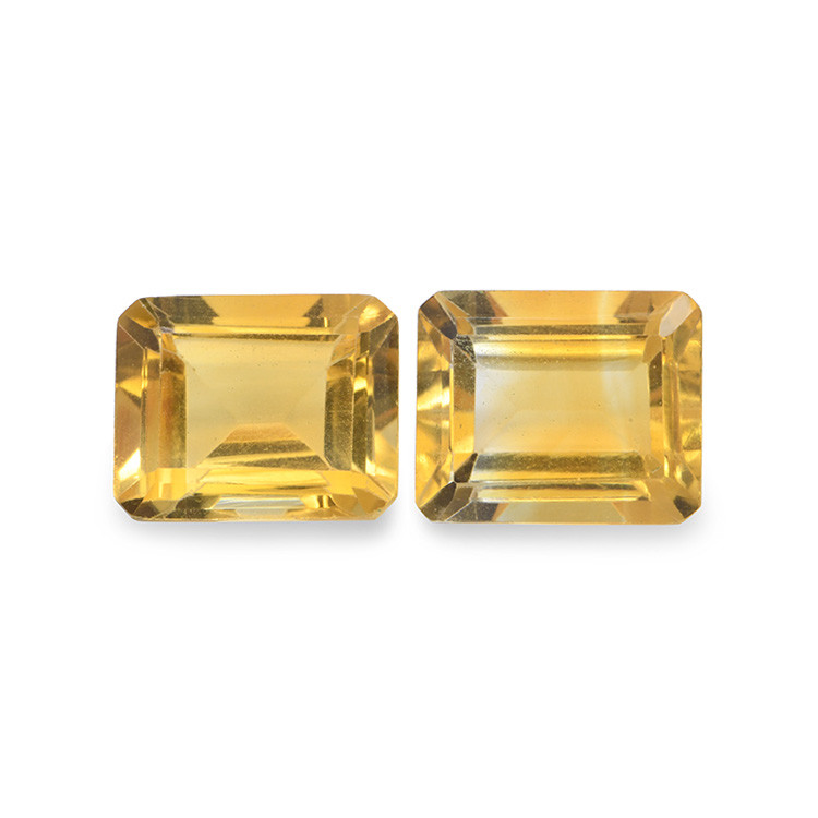 6.02 Ct.Tw. Citrine Pair from Brazil