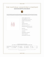 29.87 Ct.Tw.Total Carat Weight Rose Quartz Pair from Madagascar Scan Report