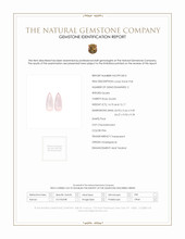29.87 Ct.Tw.Total Carat Weight Rose Quartz Pair from Madagascar Scan Report