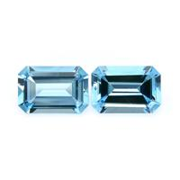1.21 Ct.Tw.Total Carat Weight Topaz Pair from Madagascar Video