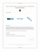 1.24&nbsp;Ct.Tw.Total Carat Weight Topaz Pair from Madagascar Appraisal