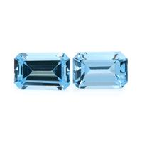 1.24 Ct.Tw.Total Carat Weight Topaz Pair from Madagascar Video