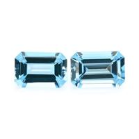 1.16 Ct.Tw.Total Carat Weight Topaz Pair from Madagascar Video