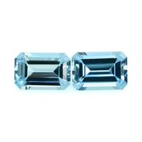 1.25 Ct.Tw.Total Carat Weight Topaz Pair from Madagascar Video