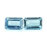 1.48 Ct.Tw.Total Carat Weight Topaz Pair from Madagascar Video