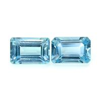1.41 Ct.Tw.Total Carat Weight Topaz Pair from Madagascar Video