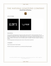 1.65 Ct.Tw.Total Carat Weight Topaz Pair from Ceylon (Sri Lanka) Appraisal