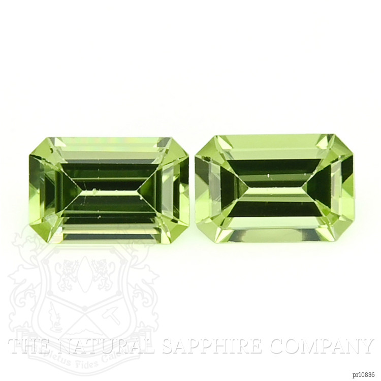 1.06 Ct.Tw. Peridot Pair from Ceylon (Sri Lanka)