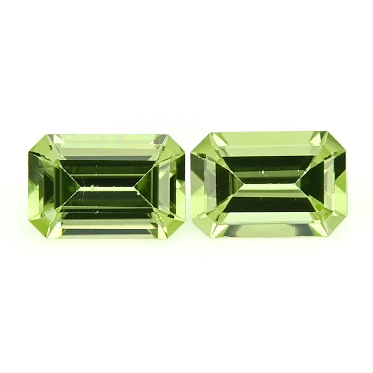 1.06 Ct.Tw. Peridot Pair from Ceylon (Sri Lanka)