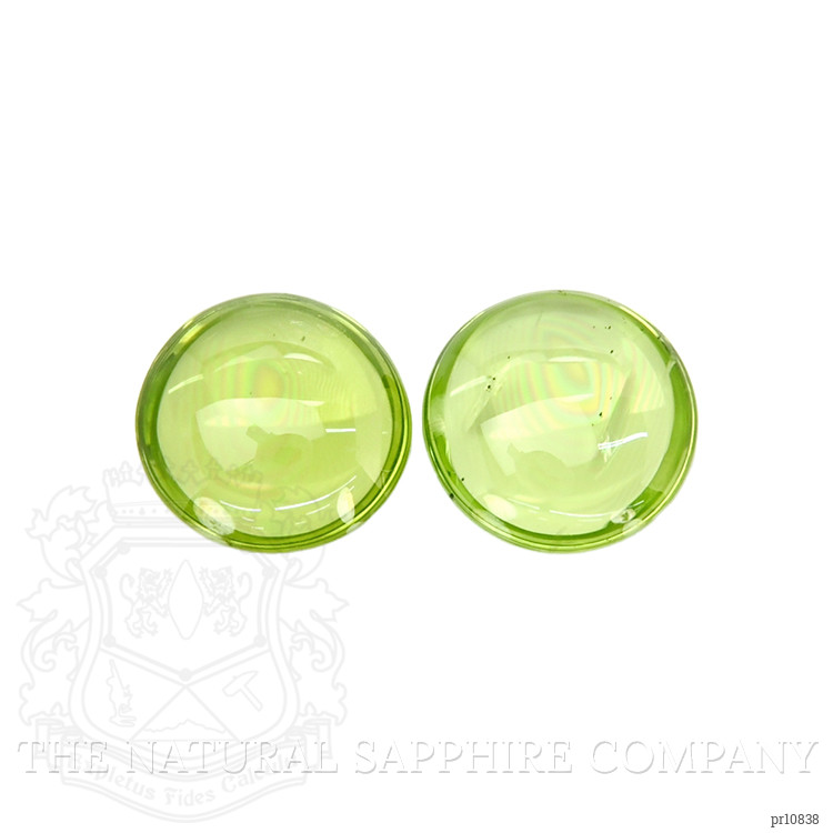 4.14 Ct.Tw. Peridot Pair from Ceylon (Sri Lanka)