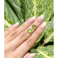 4.14&nbsp;Ct.Tw.Total Carat Weight Peridot Pair from Ceylon (Sri Lanka) Life Style